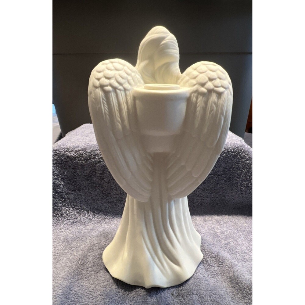 Partylite MANDOLIN ANGEL 10" Candle Holder - Picture 4 of 7